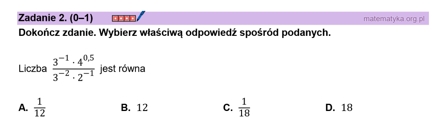 Matura podstawowa sierpień 2026 – zadanie 2
