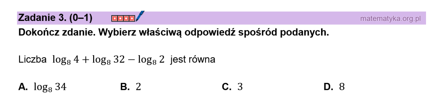 Matura podstawowa sierpień 2026 – zadanie 3