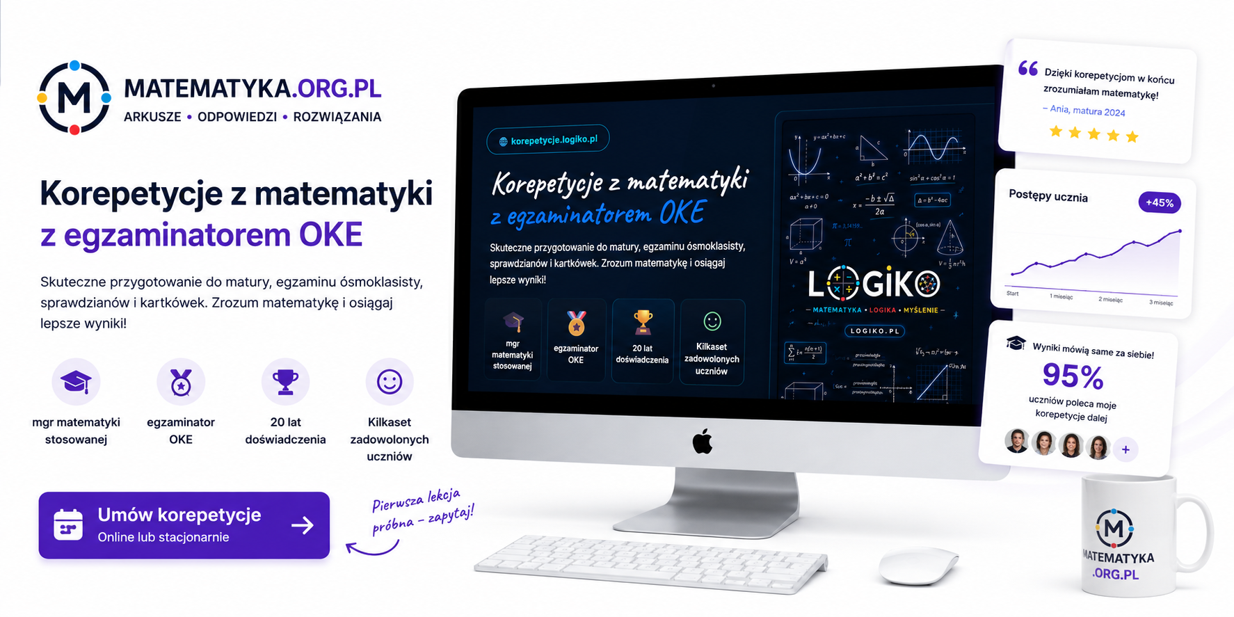 Matematyka.org.pl - arkusze, odpowiedzi i rozwiązania